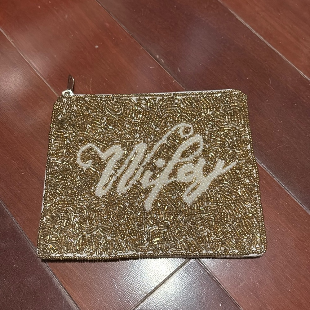 Wifey bride pouch